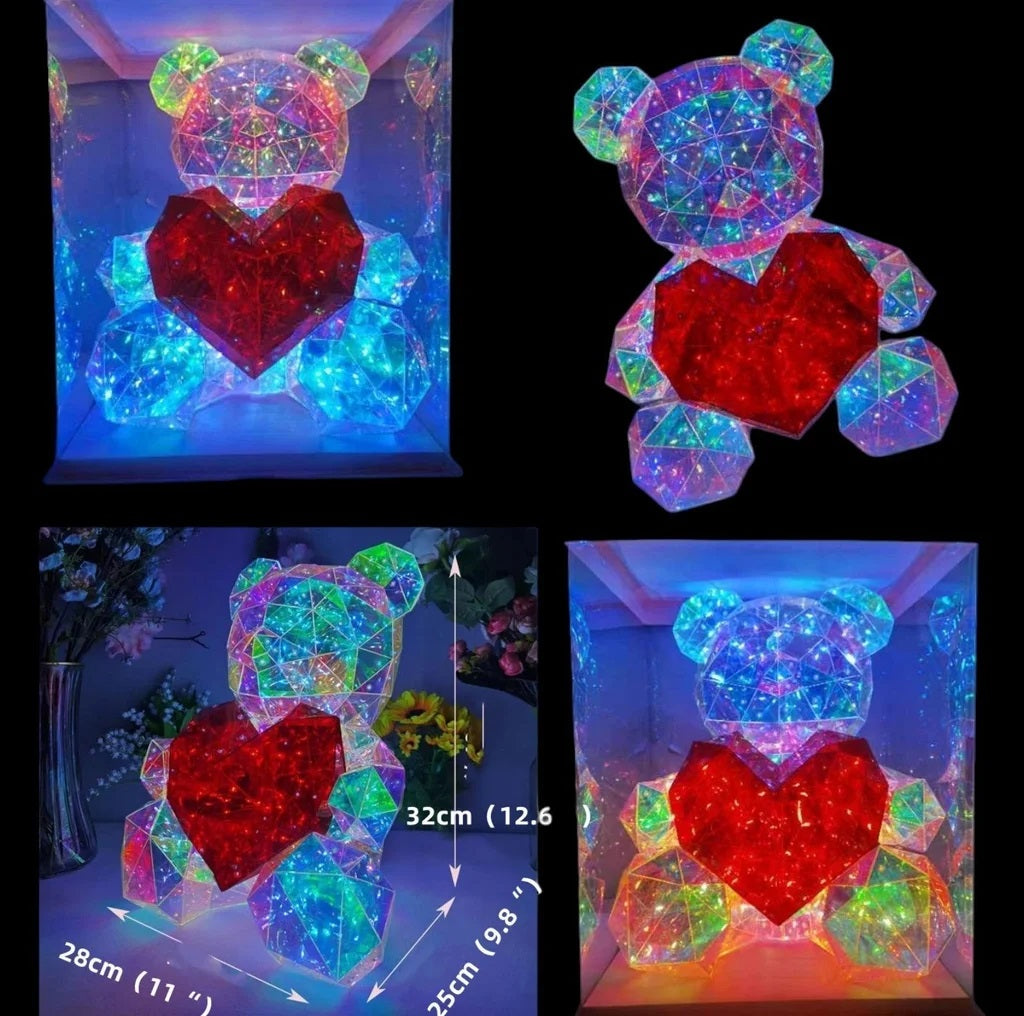 Galaxy Teddy Bear LED Light Up Teddy Bear