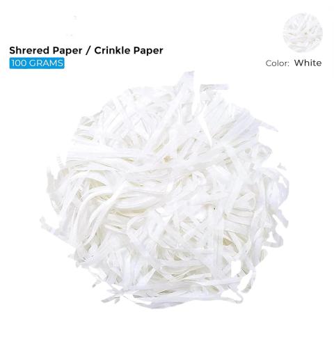 Shredded Paper White 100-grams