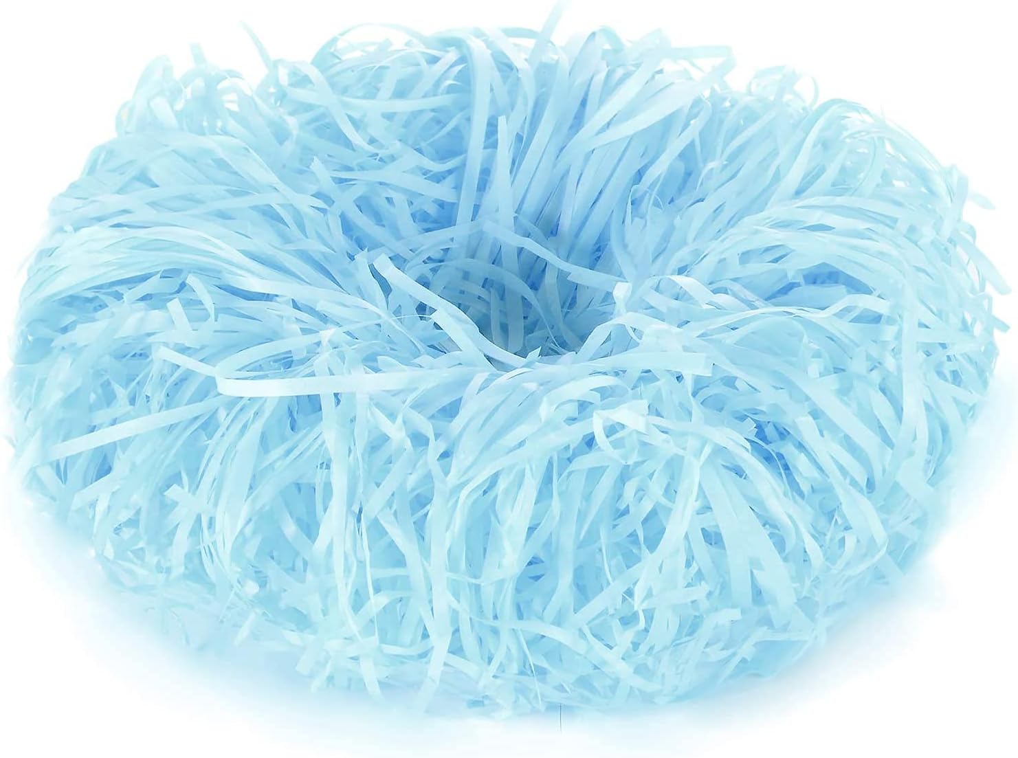 Shred Crinkle Paper Filler (100g, sky blue)
