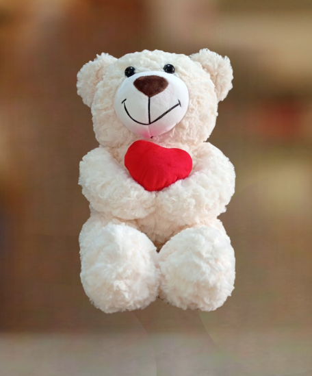 Vibrating Heart Plush Teddy Bear 45CM