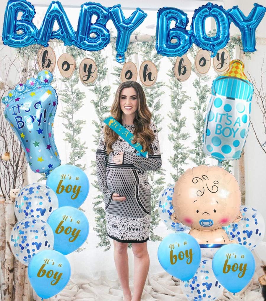 Baby Shower Decorations For Boy Set