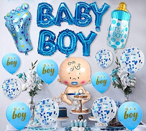 Baby Shower Decorations For Boy Set