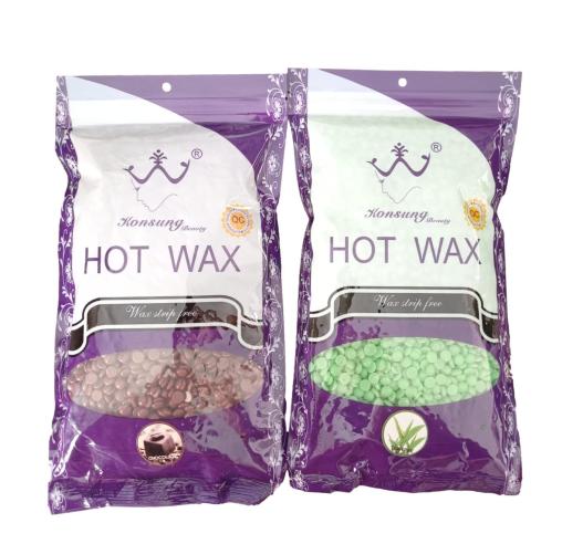 Non Strip Hair Removal Wax Beans Chocolate and Tea Tree Variants 2-Pack