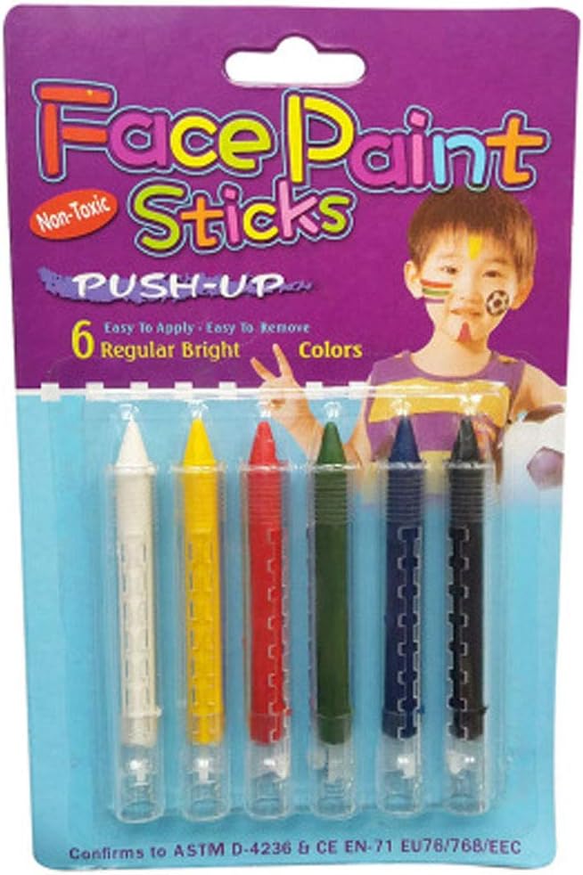 Face Painting Kit 6 Colors