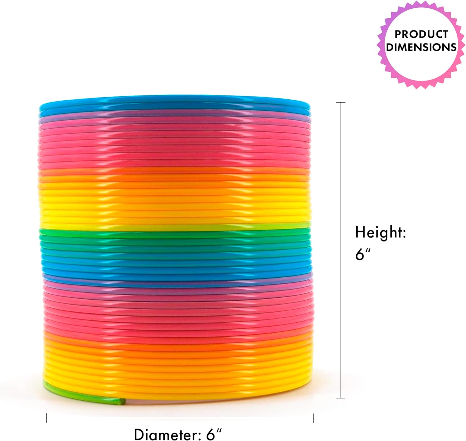 Giant Rainbow Coil Springs Toy