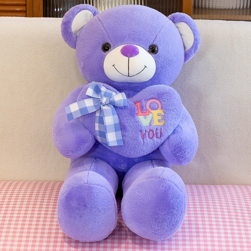 120-CM Huggable Giant Teddy Bear Valentines Gift Purple
