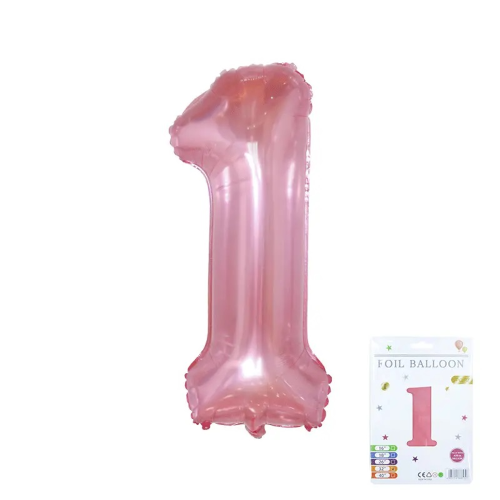 Giant Jelly Number 1 Balloon 40-Inches