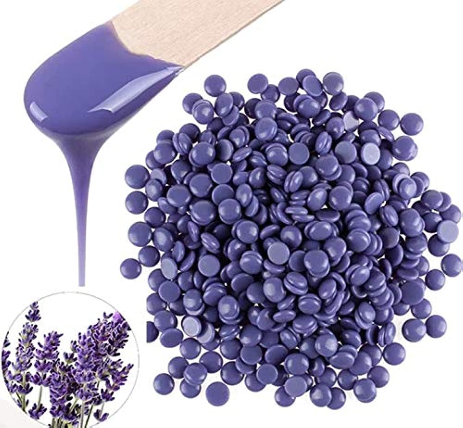 Lavender and Chocolate Hair Removal Wax Beans 2-Packs 1000g