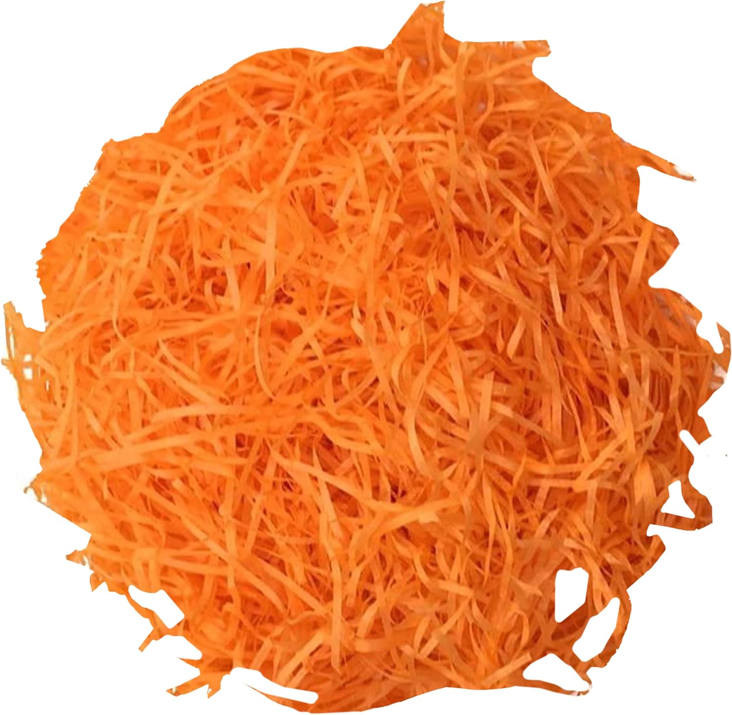 Crinkle Cut Paper Shred Filler Orange 100-grams