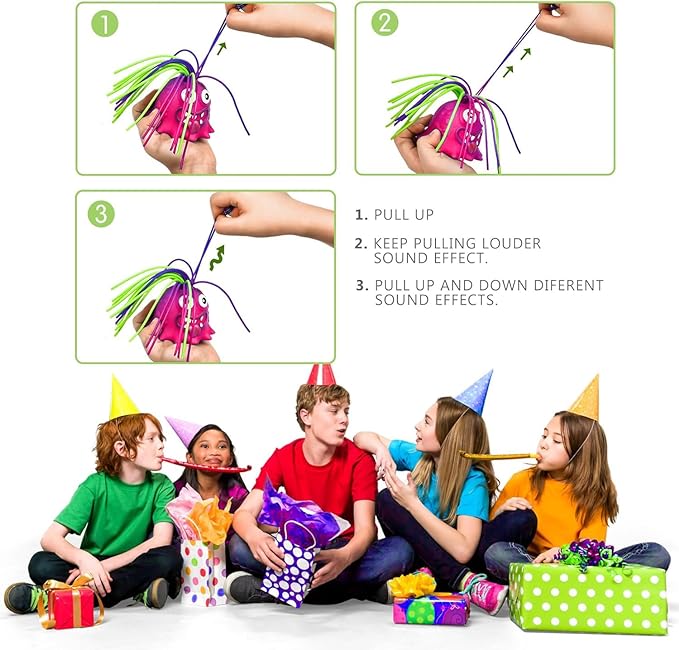Screaming Monster Toys Wide Applicability Playful Interactions Pull Its Hair Toys Stress Relief Novelty Fun Toys for Boys Girls 1-Piece (purple)