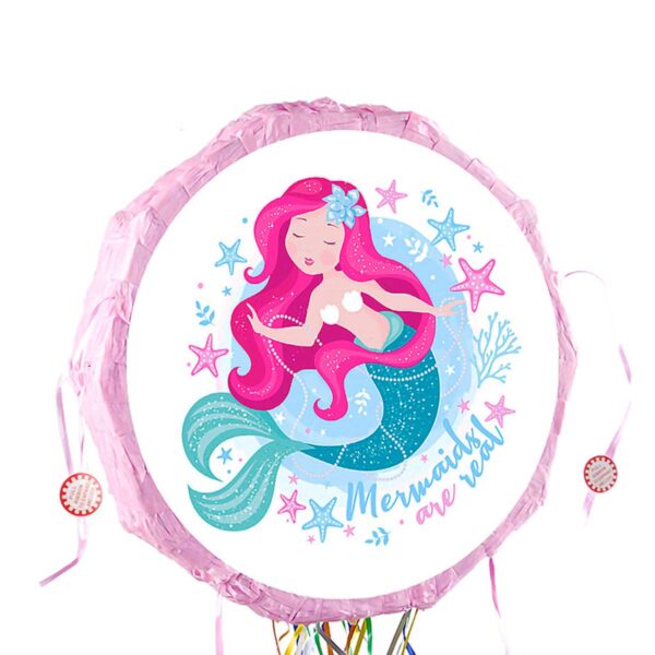 45cm Mermaid Pull String Piñata