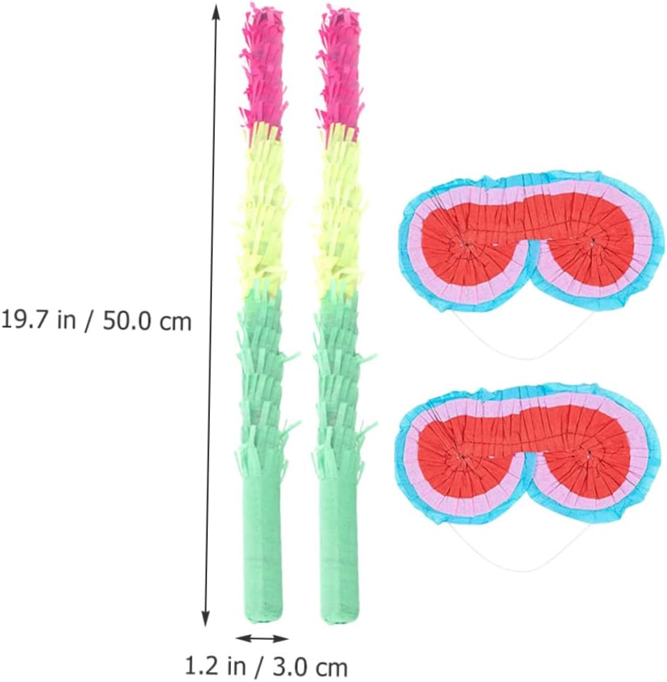 Pinata Stick And Blindfold 2-Sets