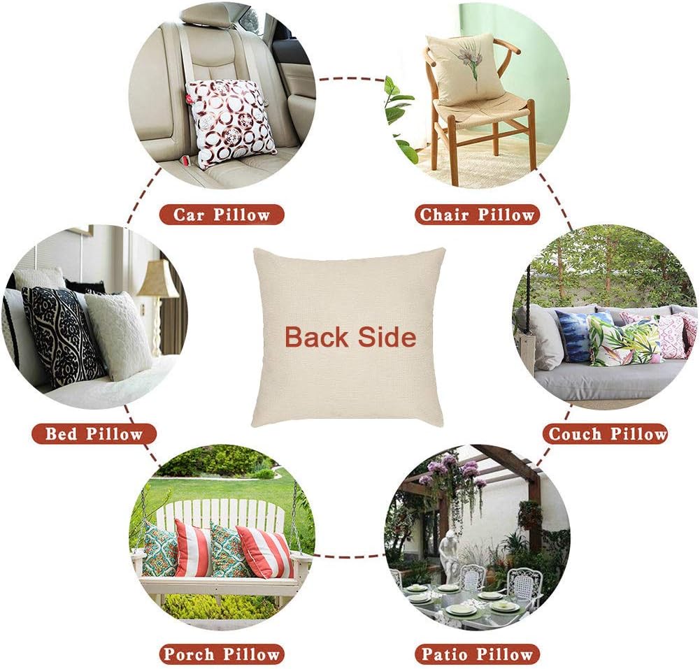 Christmas Occasion Throw Pillow 18x18 inches, Printed Christmas Throw Pillow Set of 4