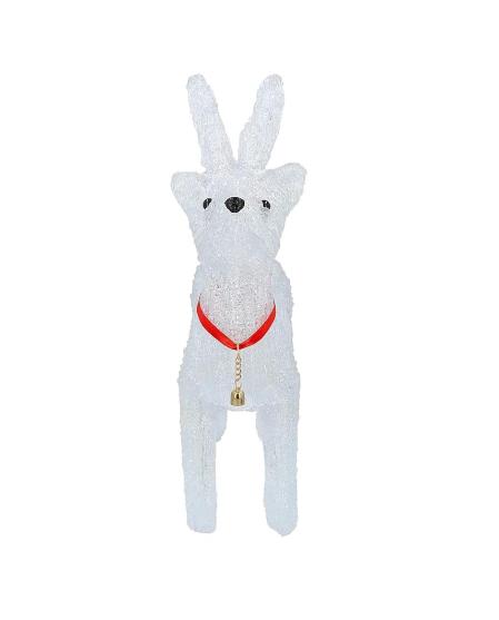 Lamp Lighting Deer Christmas Decoration 24cm