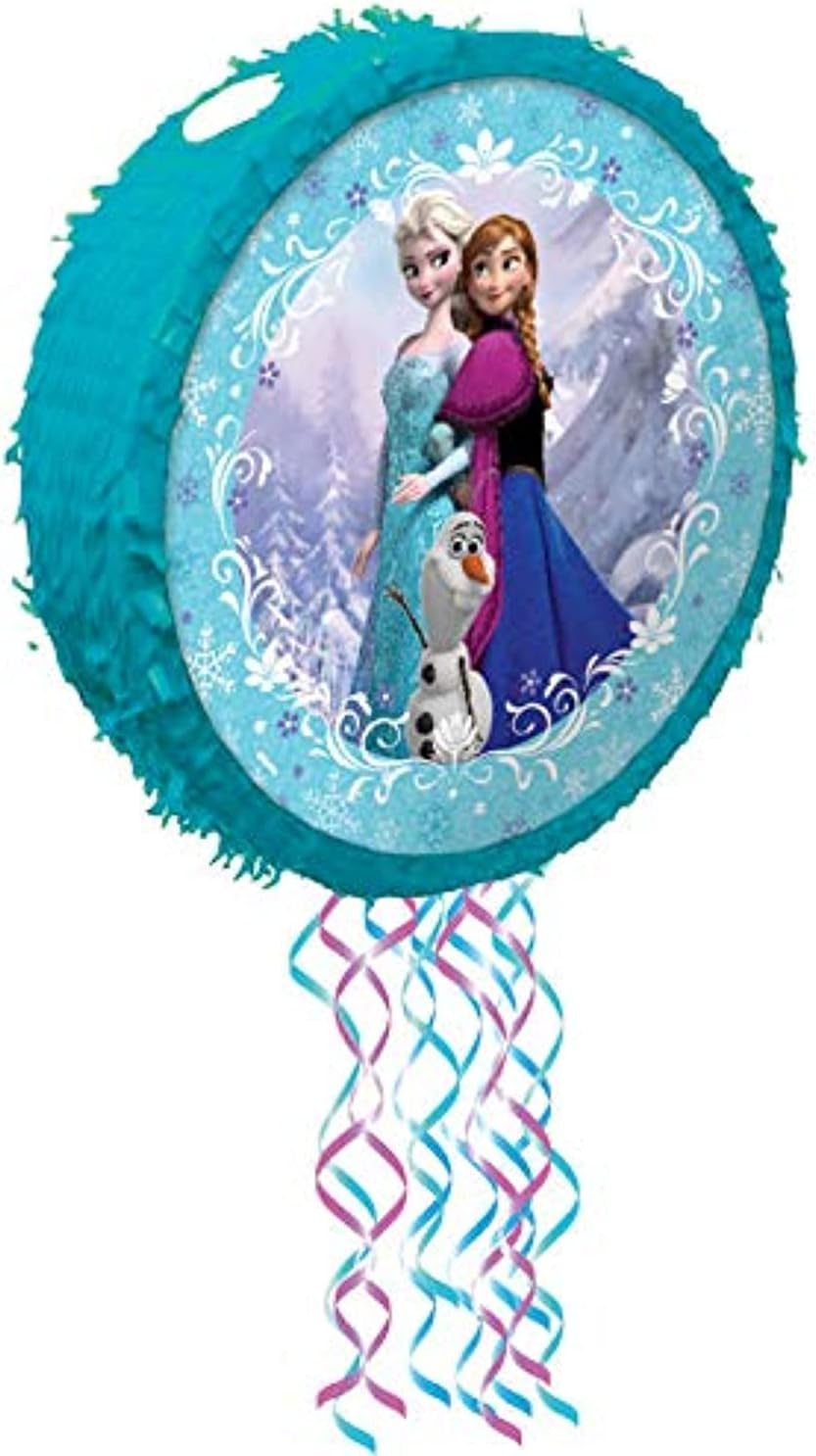 PULL STRING FROZEN BIRTHDAY PIÑATA