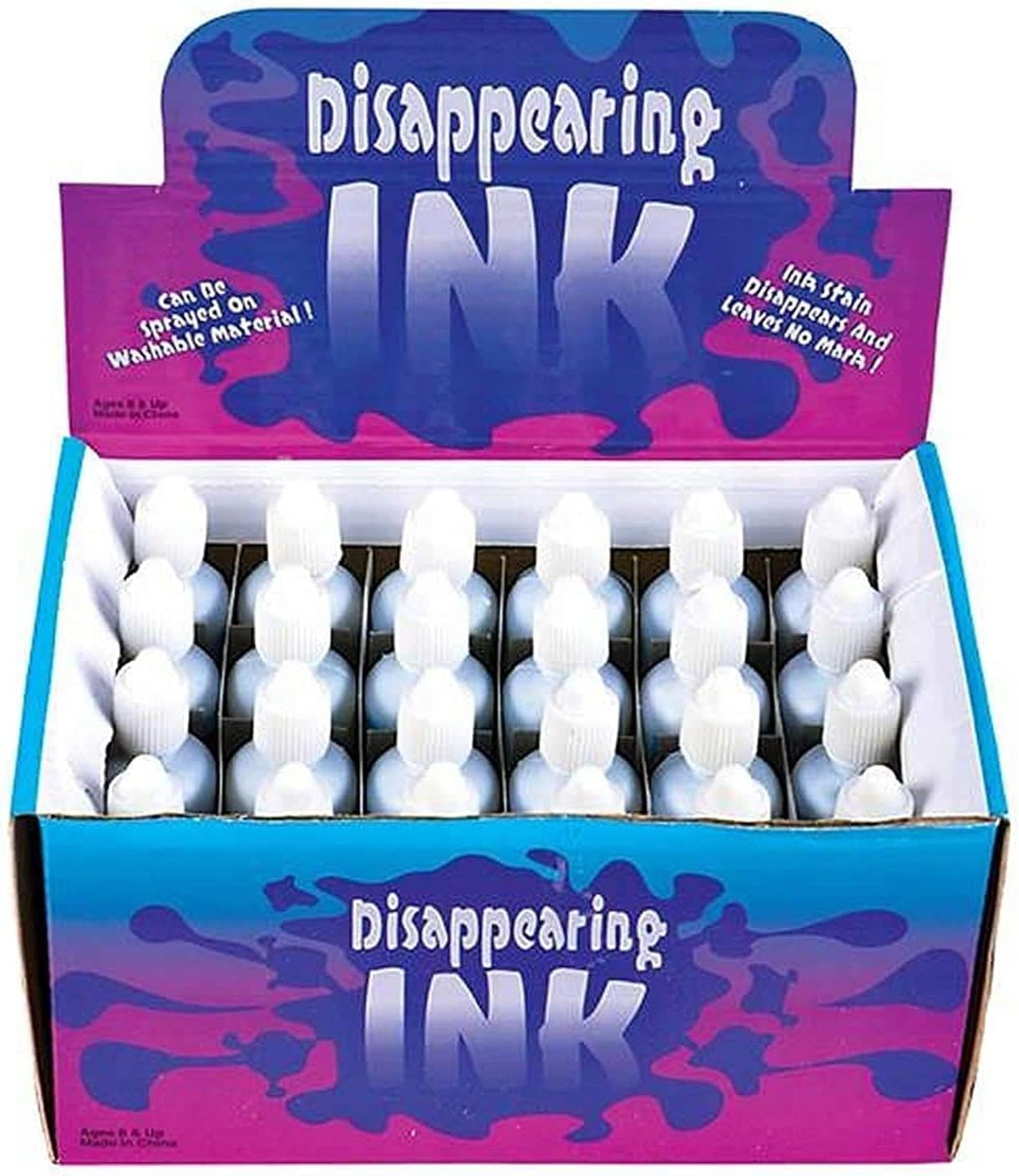 Magic Disappearing Invisible Ink (24 Bottle)
