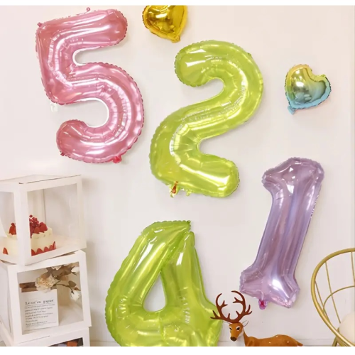 40-Inches Party Essential Jelly Number Balloon Pink Number 8